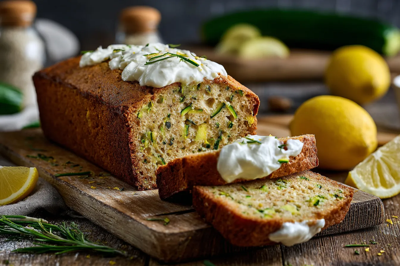 Delicious Lemon Zucchini Bread with Yogurt Moist Easy Recipe 3 Lemon Zucchini Bread with upscaled 6890f702bffe7
