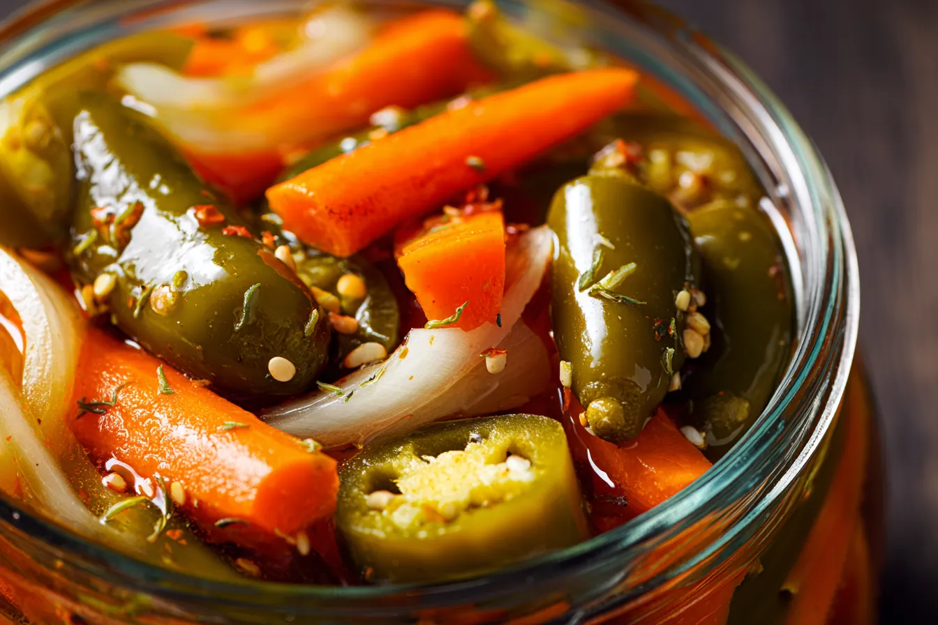 Zesty Mexican Pickled Jalapeos with Carrots Onions Recipe 3