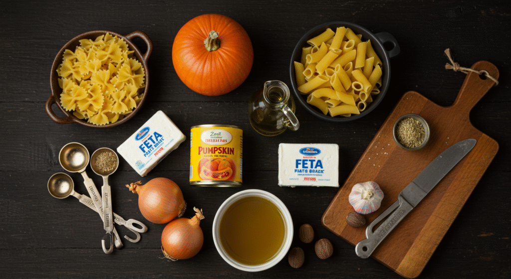 Pumpkin Pasta with Feta: A Cozy, Creamy Comfort Classic 3 Pumpkin Pasta with Feta 2