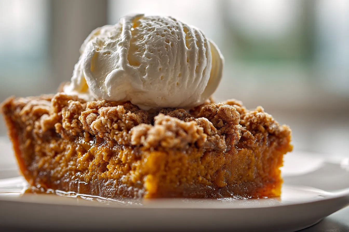 Pumpkin Pie Crisp