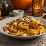 Pumpkin Pasta with Feta: A Cozy, Creamy Comfort Classic 6 Serving Steps Pumpkin Pasta with Feta
