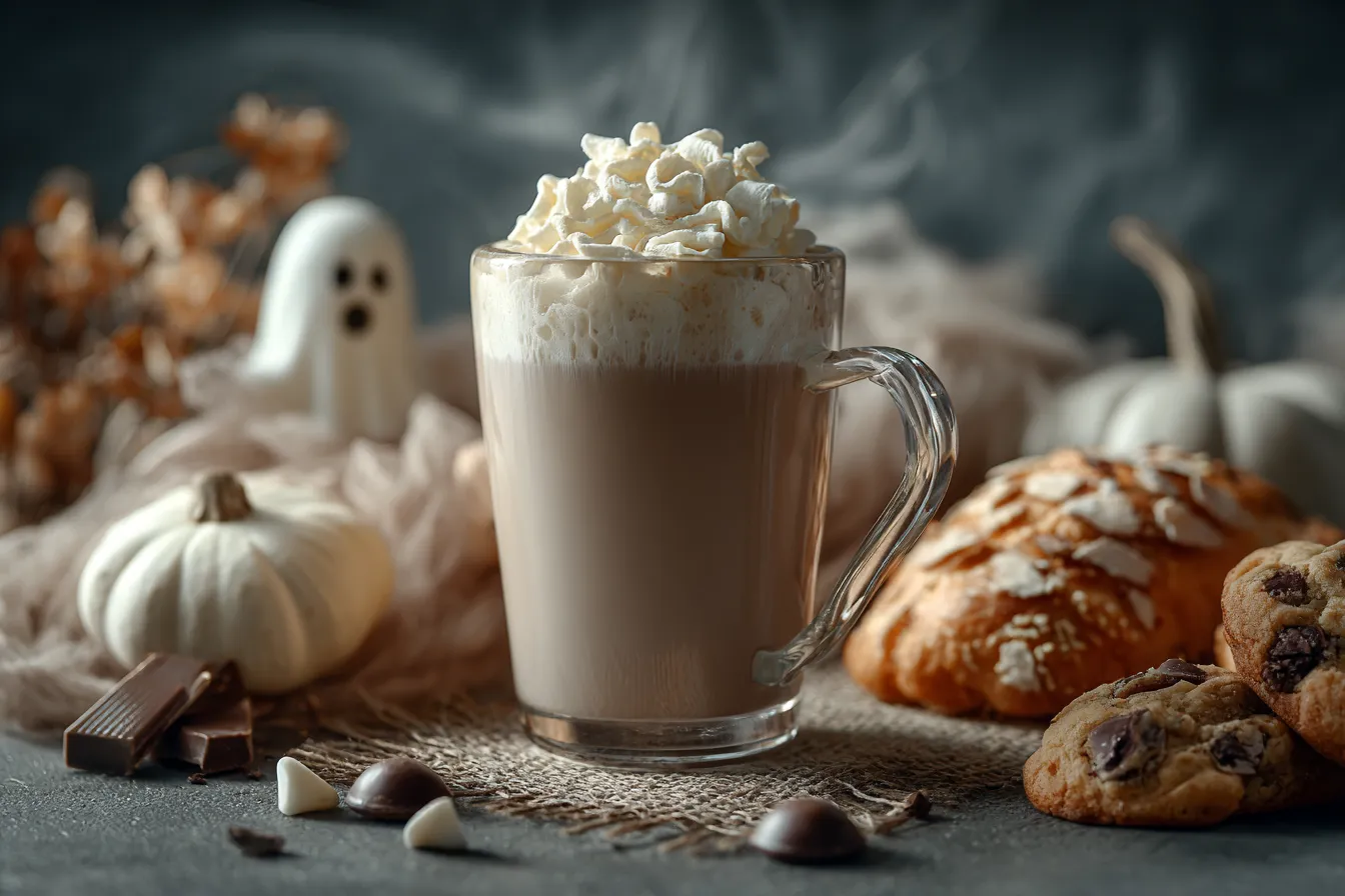 Hauntingly Delicious Spooky White Chocolate Mocha Recipe 4 Spooky White Chocolate Mocha upscaled 689b4cde946cd