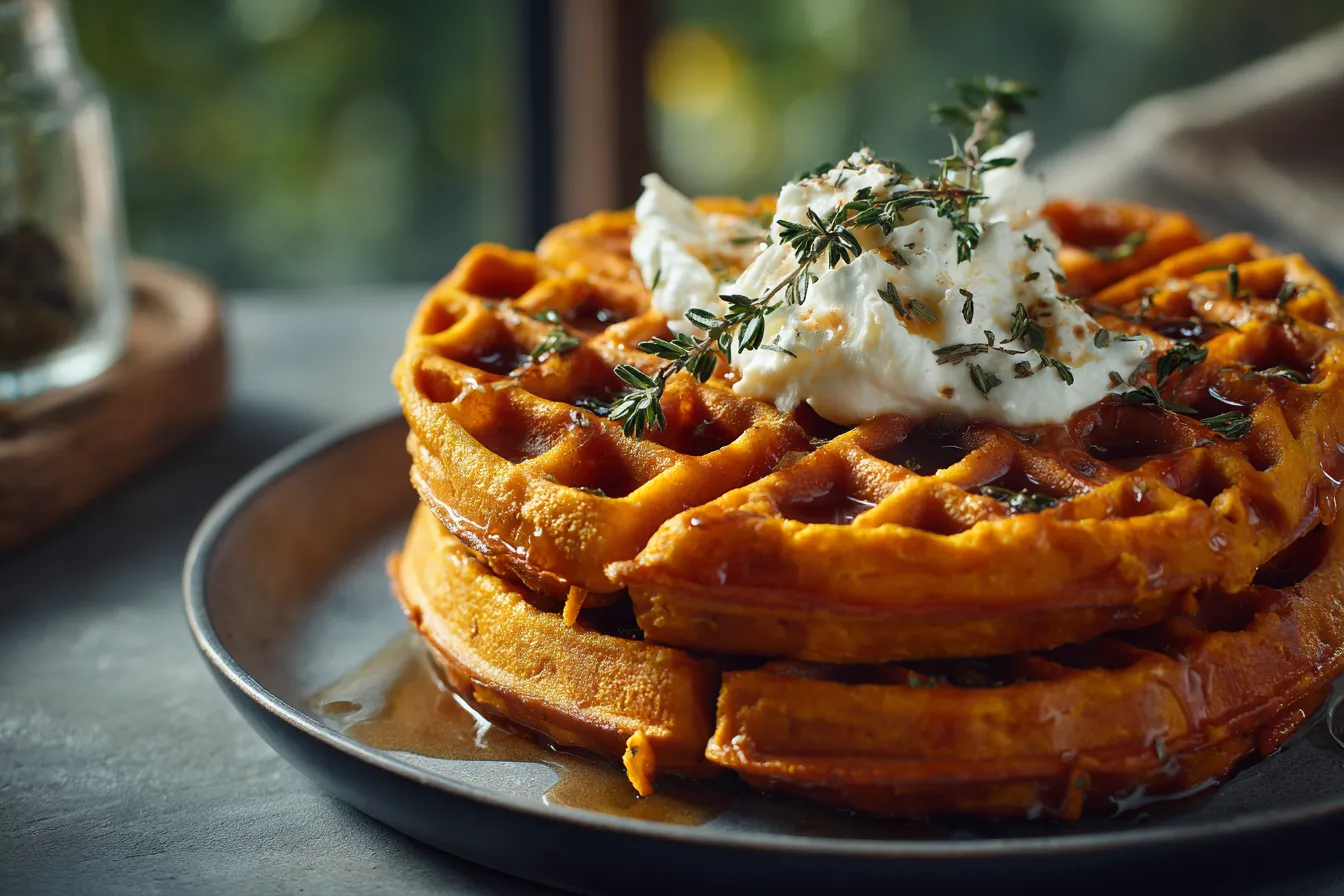 Irresistible Pumpkin Waffles The Ultimate Fall Recipe 2 The Best Pumpkin Waffles upscaled 68a6713655890