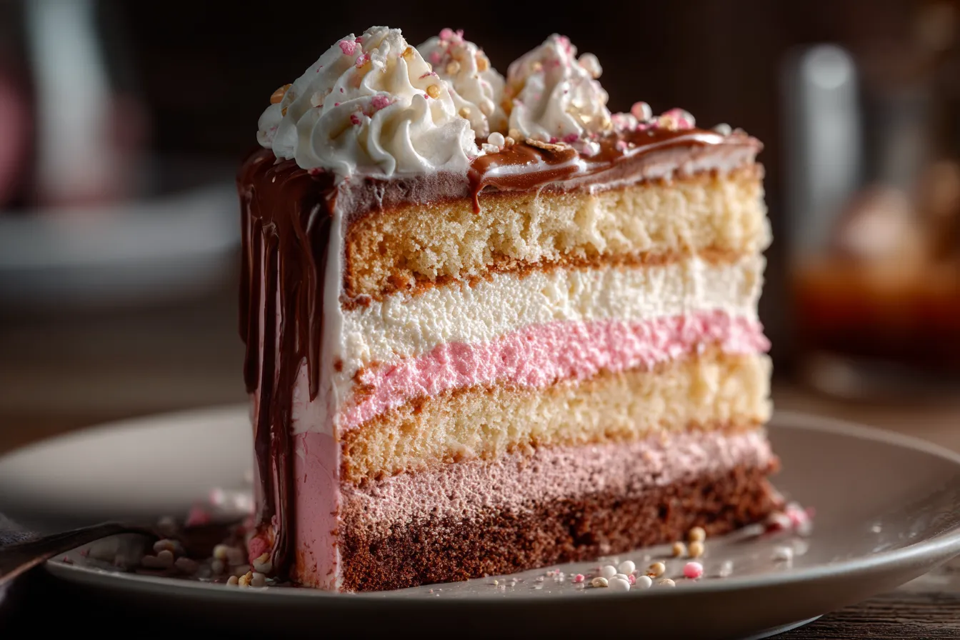 Indulge in Classic Neapolitan Layer Cake A Timeless Delight The Classic Neapolitan Layer Cake
