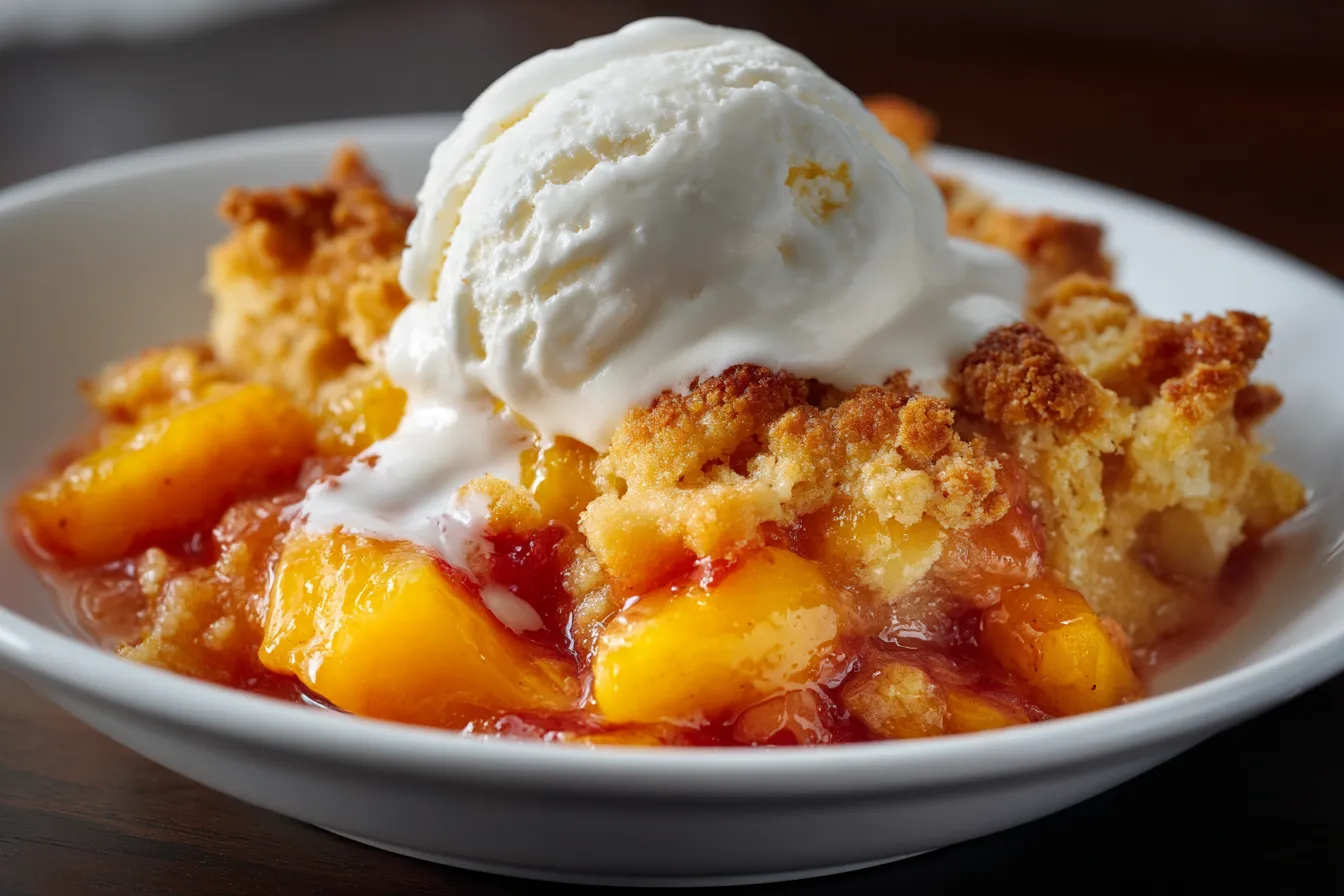 The Ultimate Peach Cobbler upscaled 68929bb6aa5cf