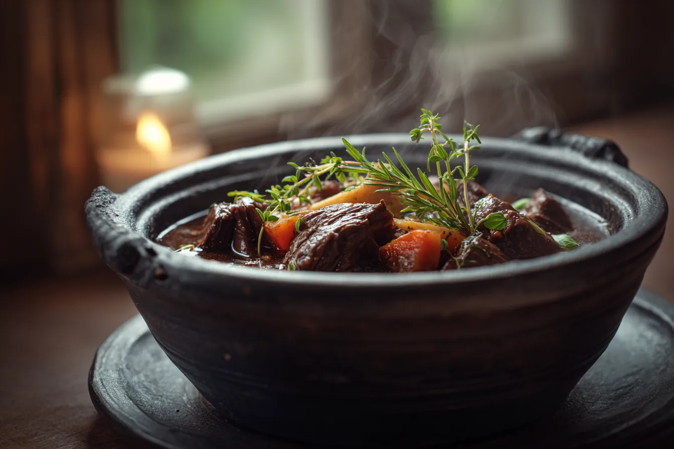 Enchanting Witchs Cauldron Beef Stew Hearty Magical Recipe 3 Witch s Cauldron Beef Stew upscaled 68a4bc56c9559