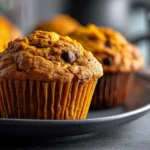3 Ingredient Pumpkin Muffins