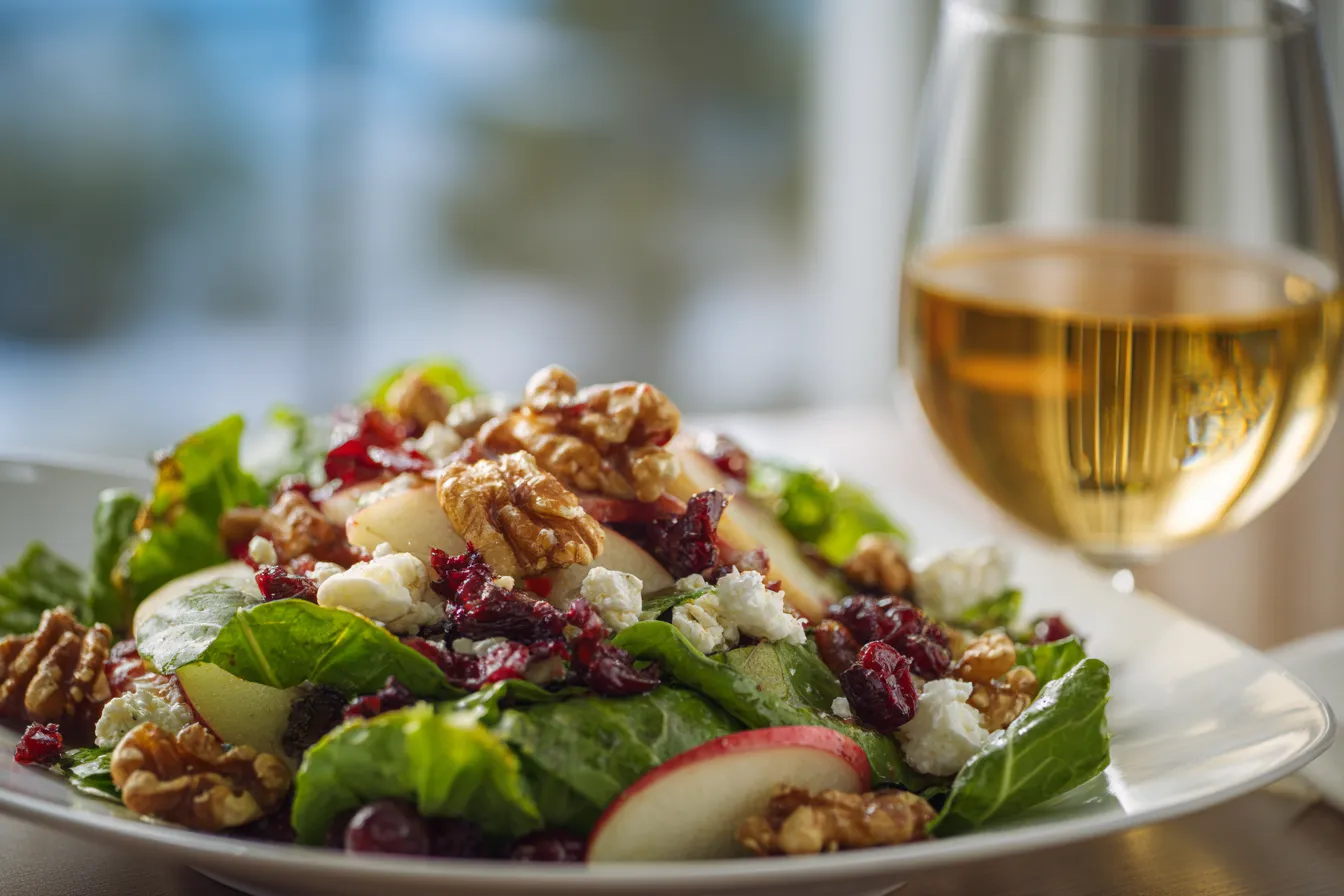 Apple Cranberry Walnut Salad upscaled 68c9b953922da