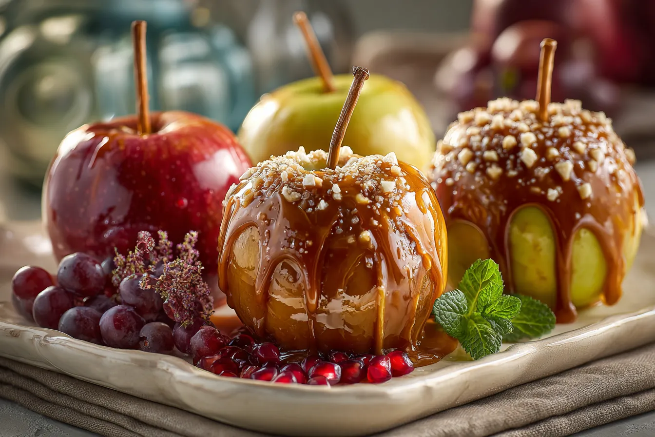 CARAMEL APPLE PLATTER upscaled 68c371fb8a95f