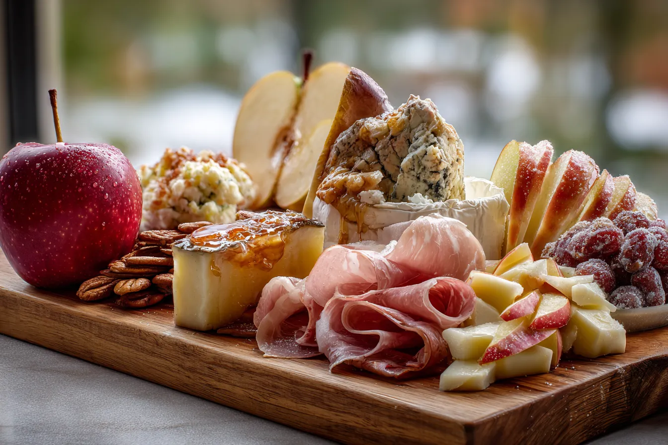 Caramel Apple Charcuterie Board upscaled 68c9b51b5e0e8