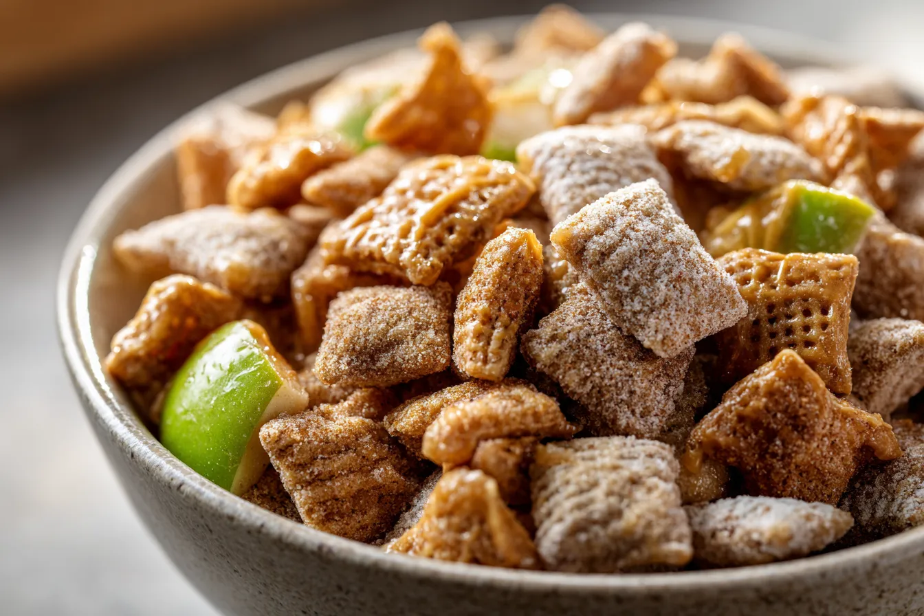 Caramel Apple Puppy Chow