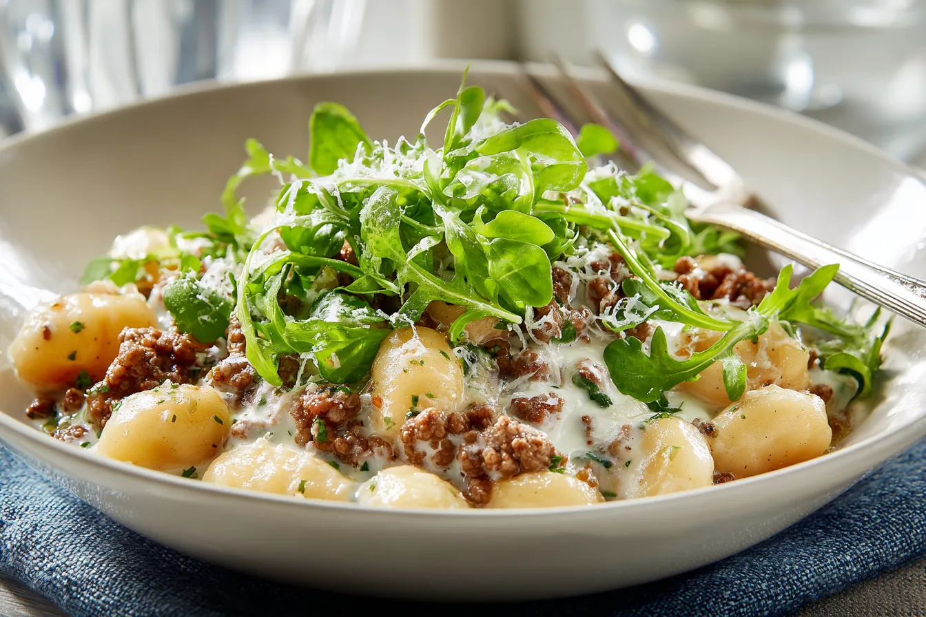Creamy Ground Beef Gnocchi upscaled 68ba539a7087e