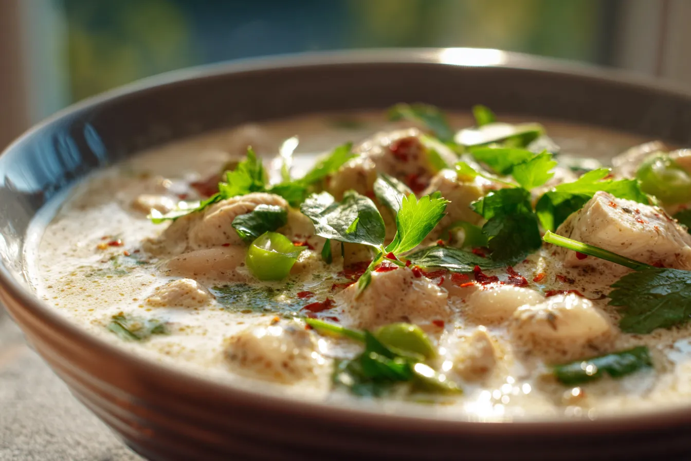 Creamy White Chicken Chili upscaled 68b6eb43006f9