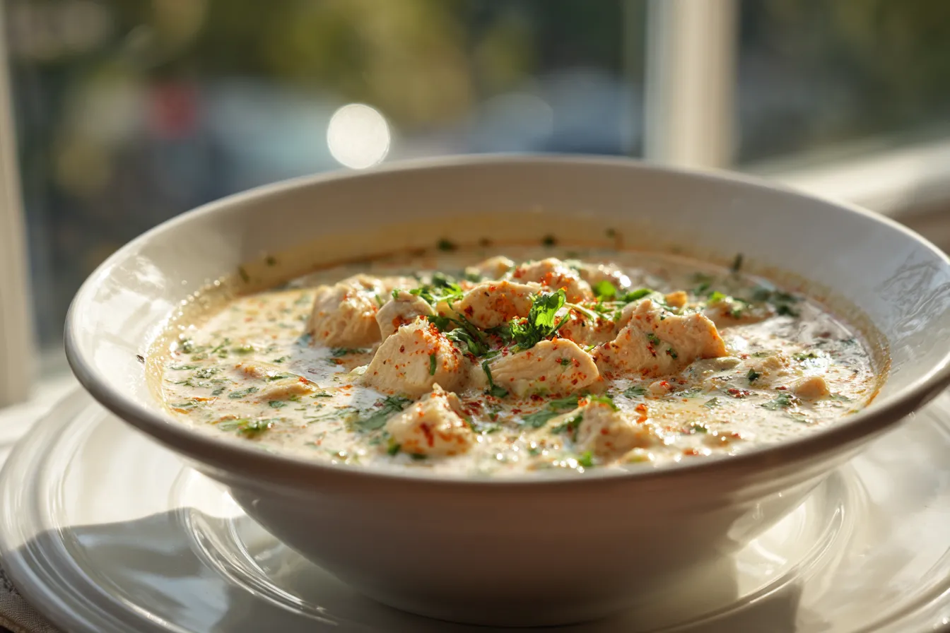 Creamy White Chicken Chili Recipe - Easy
