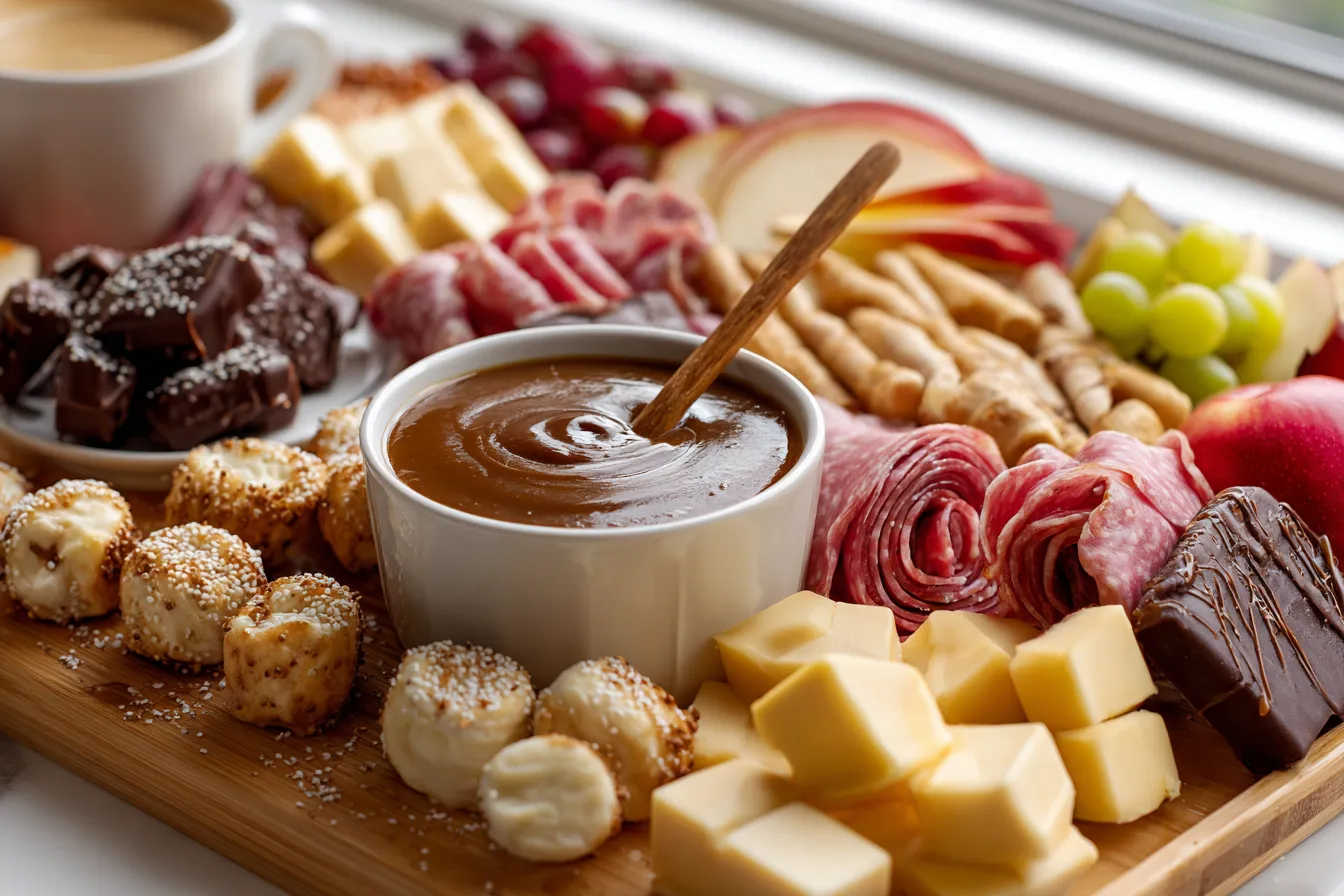 Dessert Charcuterie board with upscaled 68b6f9ca99865