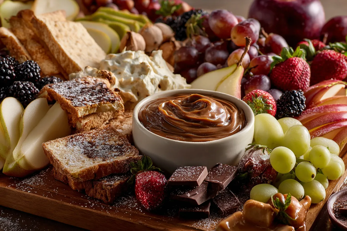 Dessert Charcuterie board with upscaled 68b6faba4014f