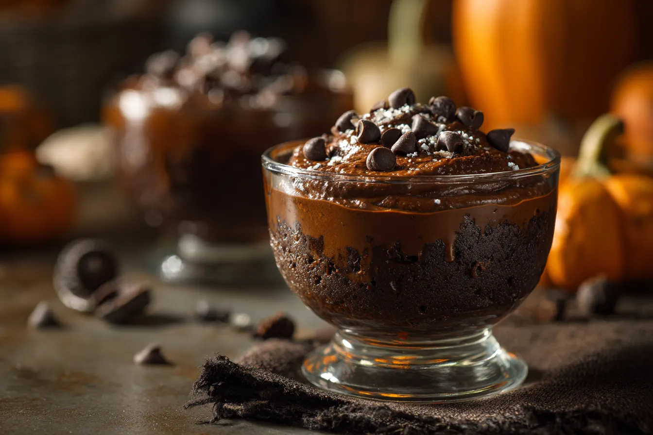 Easy Halloween Brownie Batter Dip Recipe