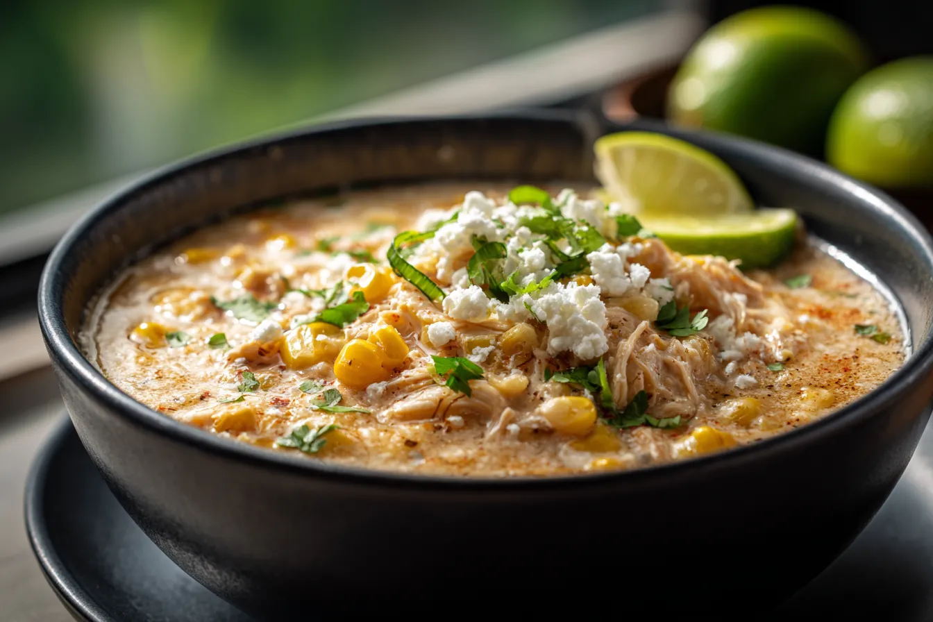 Ultimate Easy Mexican Street Corn White Chicken Chili Recipe 2