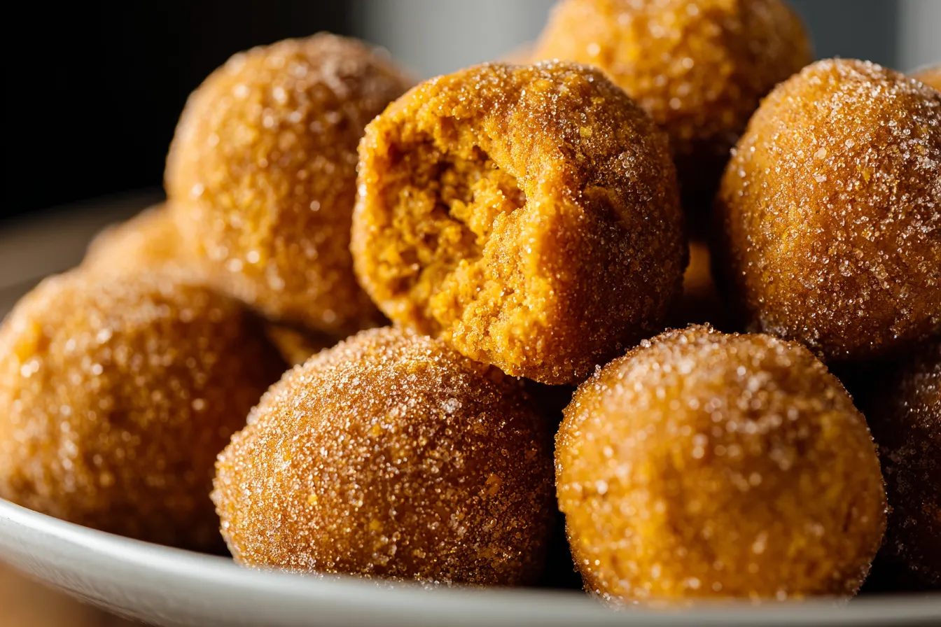 Delicious Healthy Pumpkin Donut Holes Paleo GlutenFree 4 Healthy Pumpkin Donut Holes upscaled 68c9c41b813df