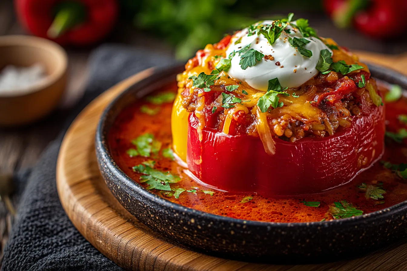 High Protein Stuffed Pepper upscaled 68ba61aa77aba