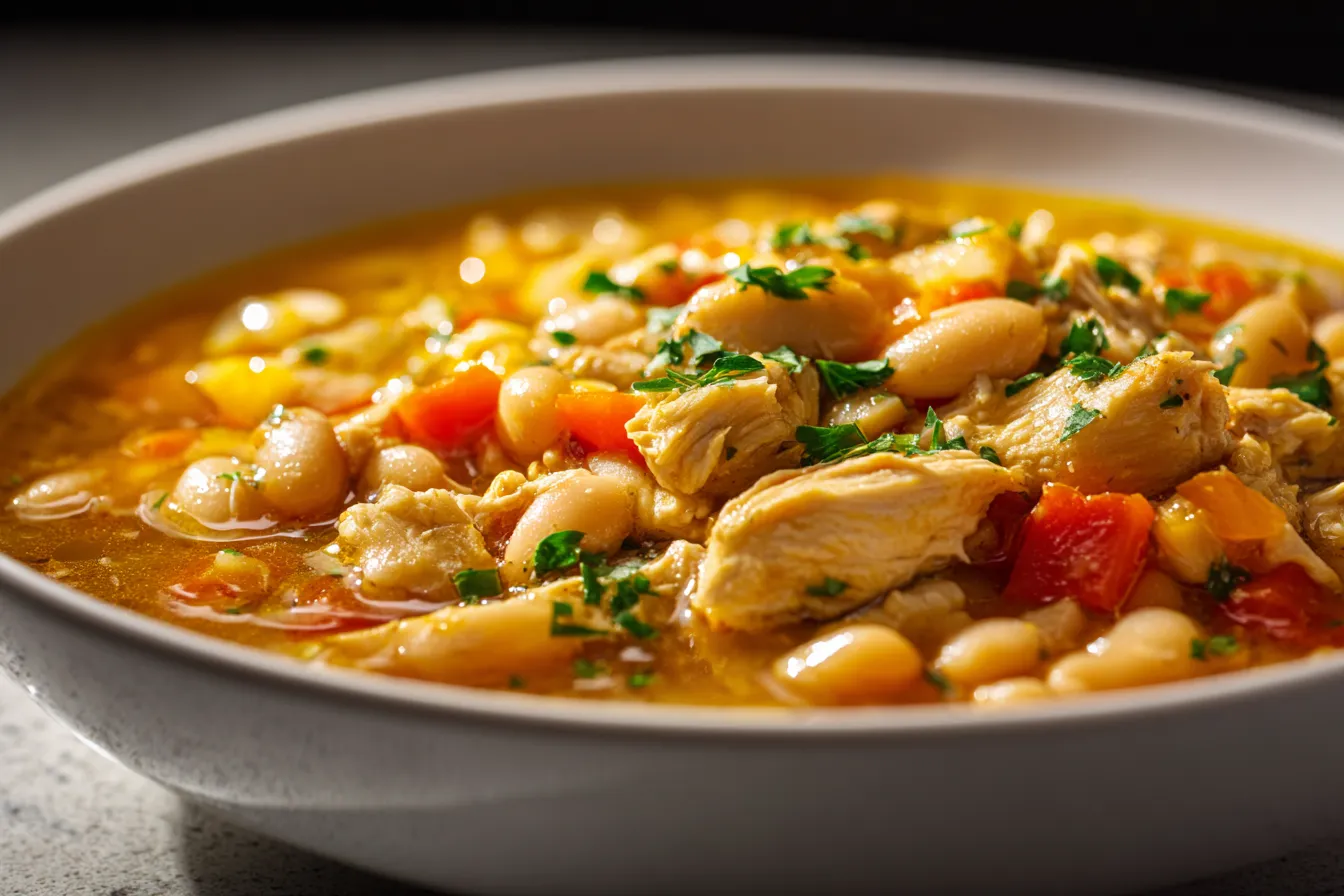 Savory Instant Pot White Chicken Chili Ready in Minutes 3 Instant Pot White Chicken upscaled 68b9ffb221391