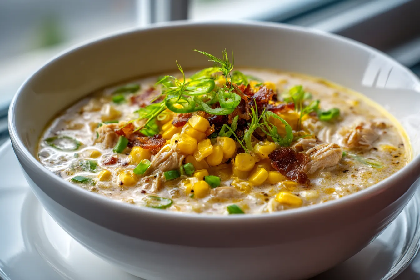 Ultimate Mexican Street Corn White Chicken Chili Recipe 3