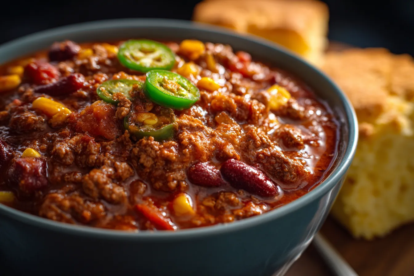 Ultimate No Bean Crockpot Chili Recipe Delicious Easy 3 No Bean Crockpot Chili upscaled 68b98fad23027