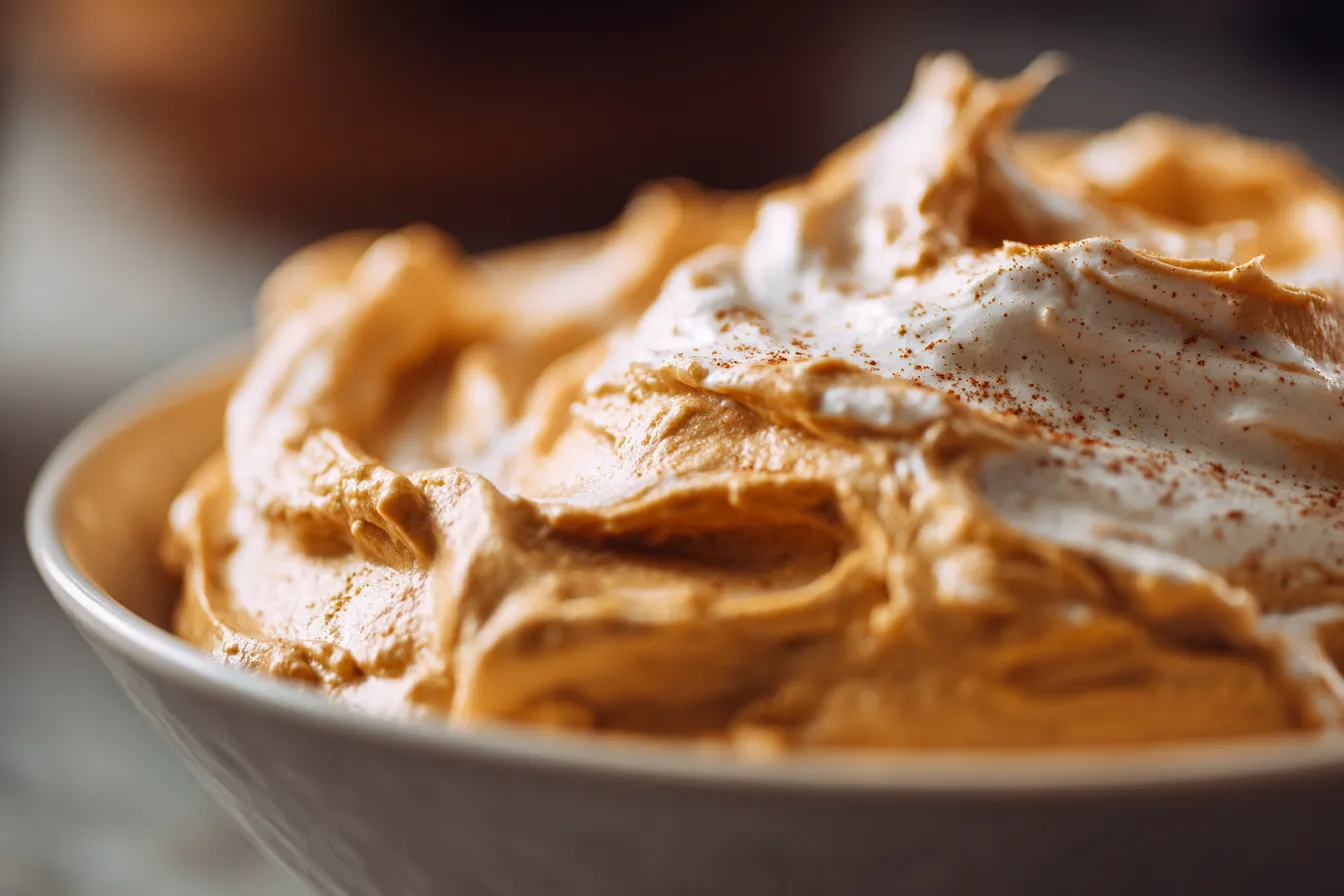 Pumpkin Fluff Dip
