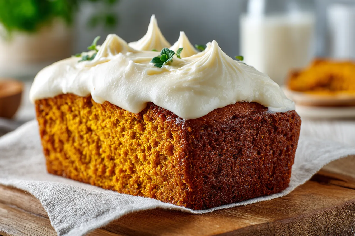 Pumpkin Loaf Topped with upscaled 68b6db526f461
