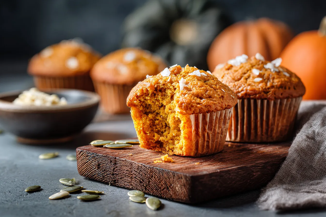 Pumpkin Protein Muffins upscaled 68d11883e1649