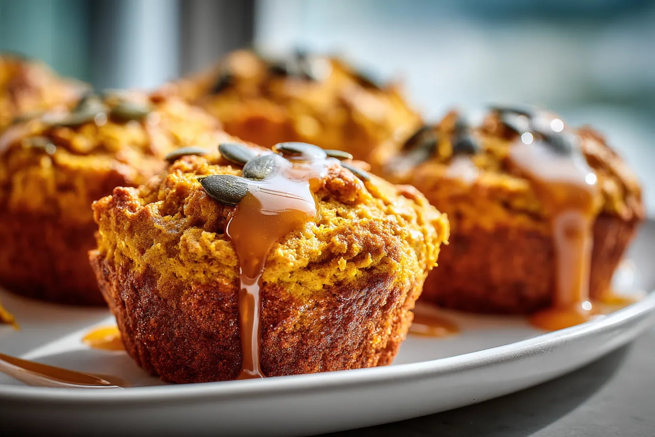 Pumpkin Protein Muffins upscaled 68d11973aee88