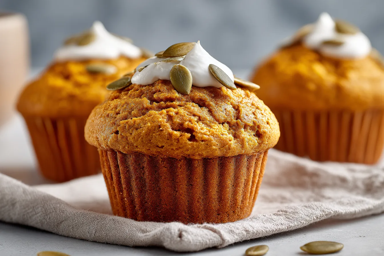 Pumpkin Protein Muffins upscaled 68d119eb524da