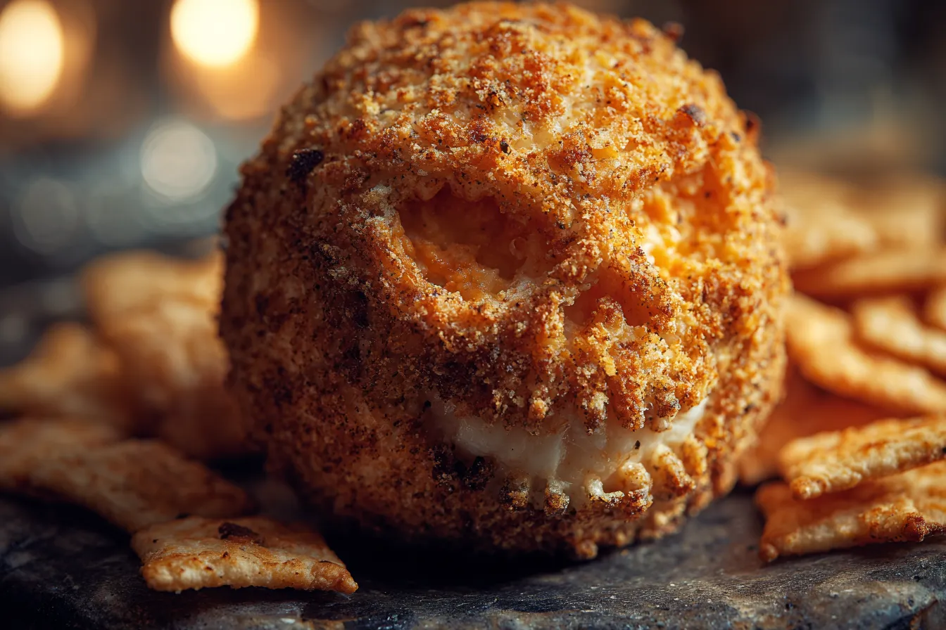 Delicious Skellington Cheese Ball Appetizer Recipe for Spooky Fun 5 Skellington Cheese Ball Appetizer upscaled 68dc61e3b76ce