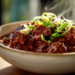Smoky Texas Chili Recipe Beefy and Spicy Bowl o' Red