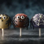Spooky Spider Cake Pops