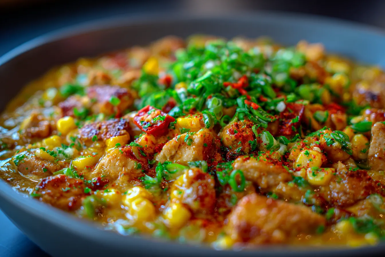 Delicious Street Corn Chicken Chili Quick Flavorful Recipe 3 Street Corn Chicken Chili upscaled 68c97cdc46611