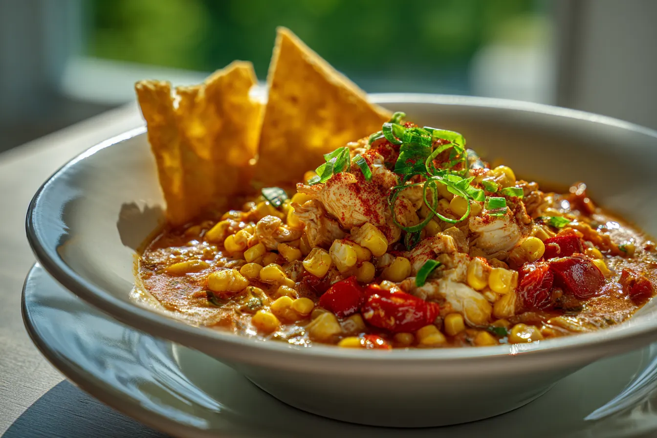 Delicious Street Corn Chicken Chili Quick Flavorful Recipe 2 Street Corn Chicken Chili upscaled 68c97d546707a