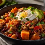 Turkey Sweet Potato Chili Without Beans
