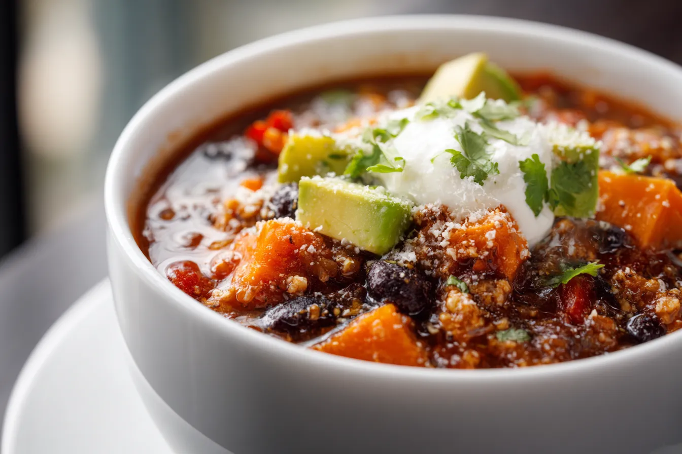 Savory Turkey Sweet Potato Chili Hearty Healthy Delight 3 Turkey Sweet Potato Chili upscaled 68c2d83c63c0b