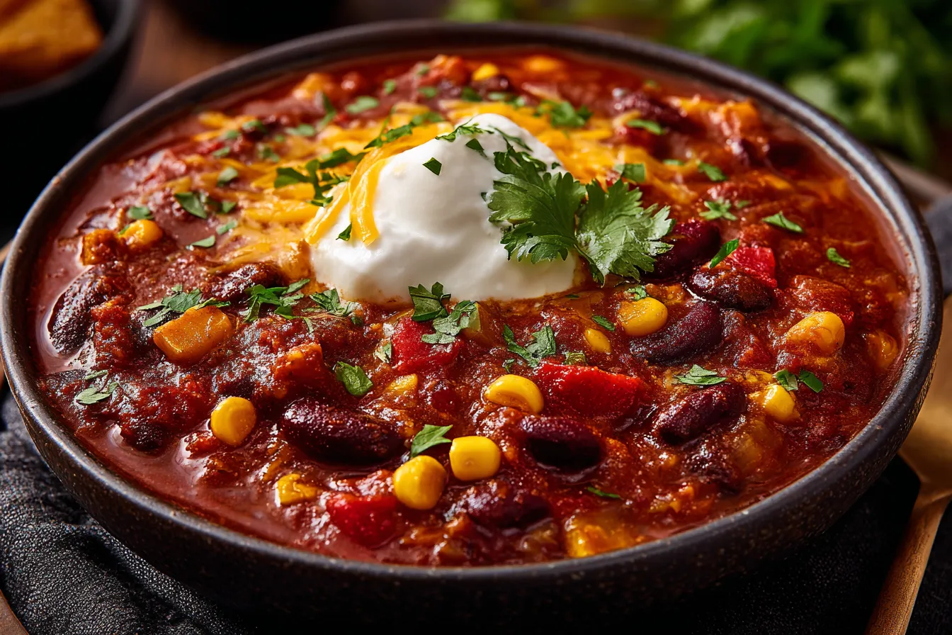 Vegetarian Chili Recipe upscaled 68b8ca8e58870