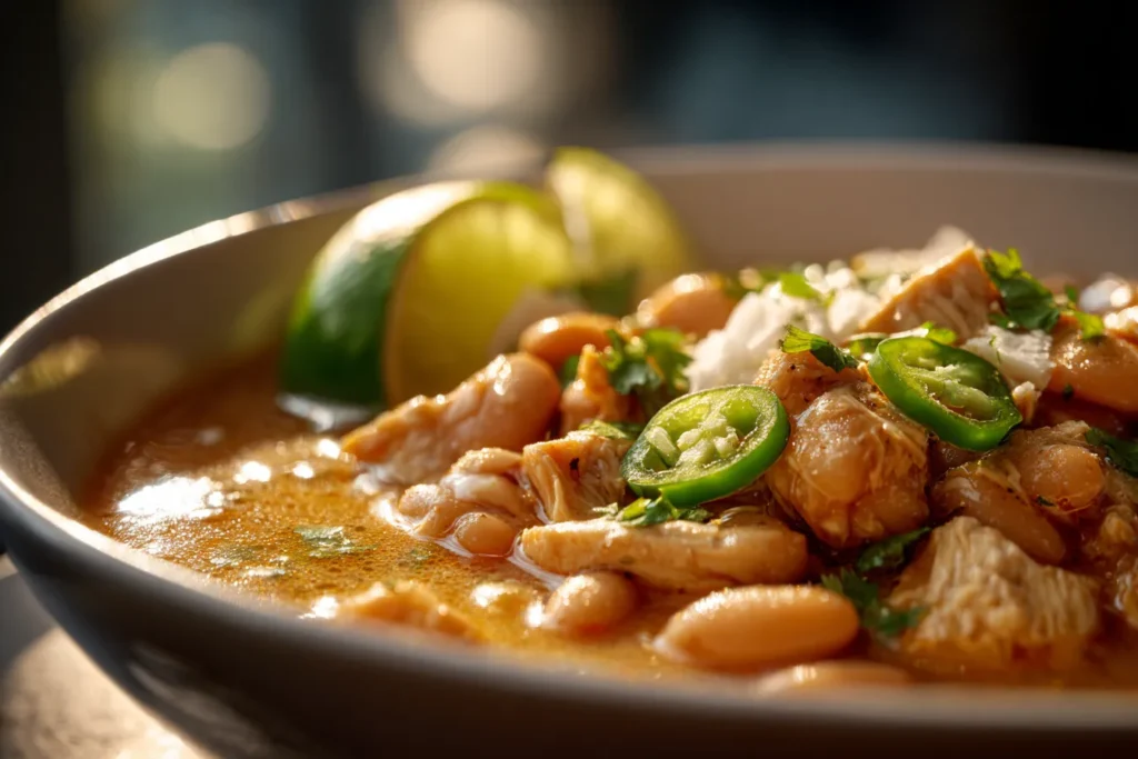 White Bean Chicken Chili Recipe