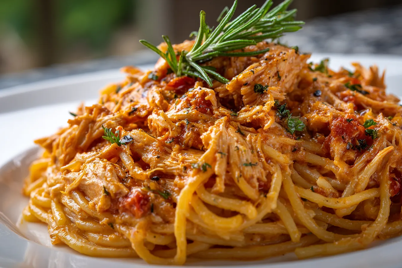 Irresistible Spicy Southern Chicken Spaghetti Casserole Recipe 3 Irresistible Spicy Southern Chicken upscaled 68dd444bb2f90