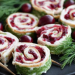 Cranberry Turkey Pinwheels