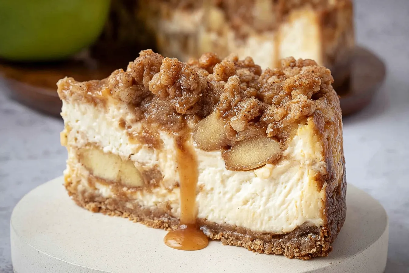 Apple Crumble Cheesecake: A Dreamy Dessert Delight 2 Apple Crumble Cheesecake