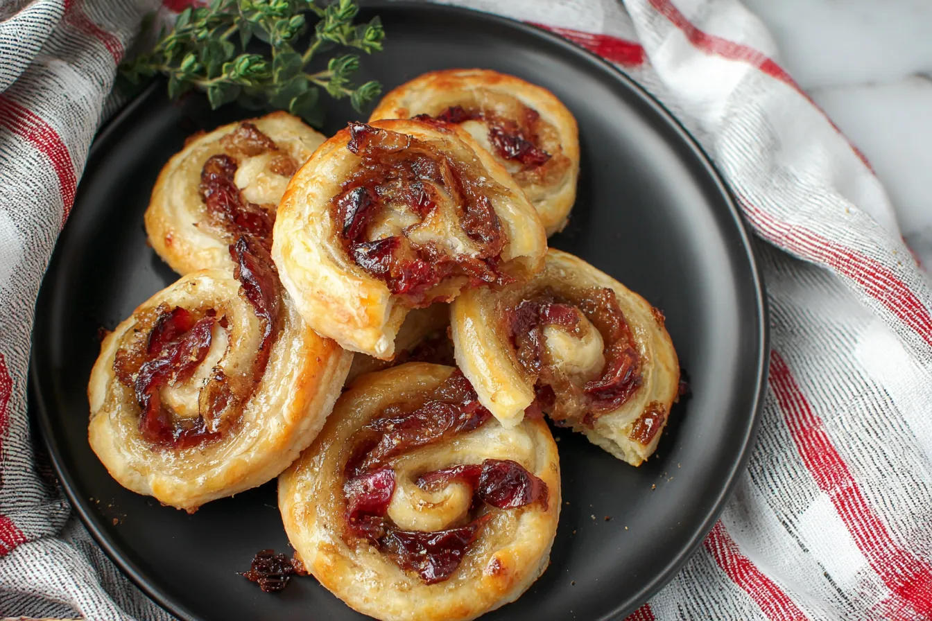 Cheesy Cranberry Foldovers