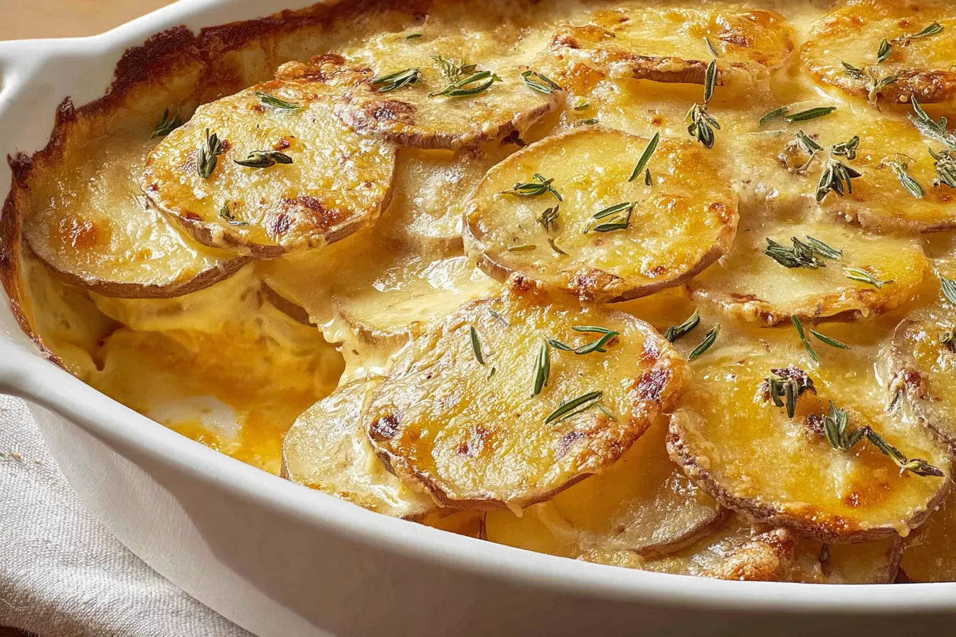 Cheesy Potato Gratin