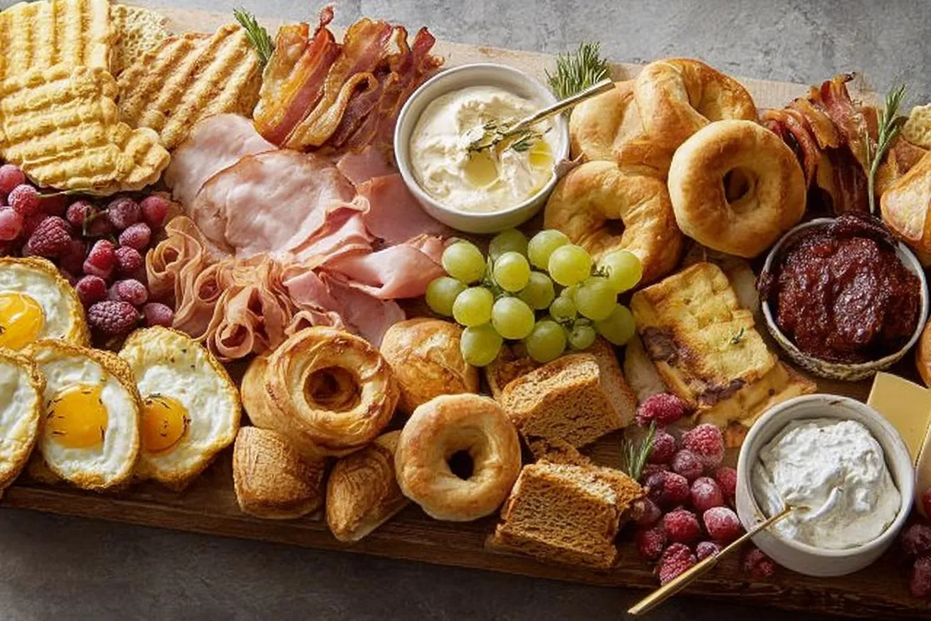 Stunning Christmas Brunch Grazing Board Idea