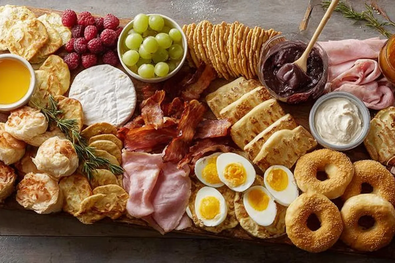Christmas Brunch Grazing Board