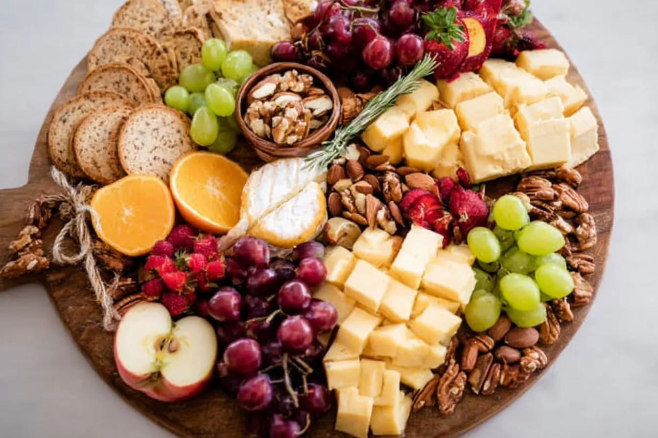 Christmas Fruit & Nut Platter