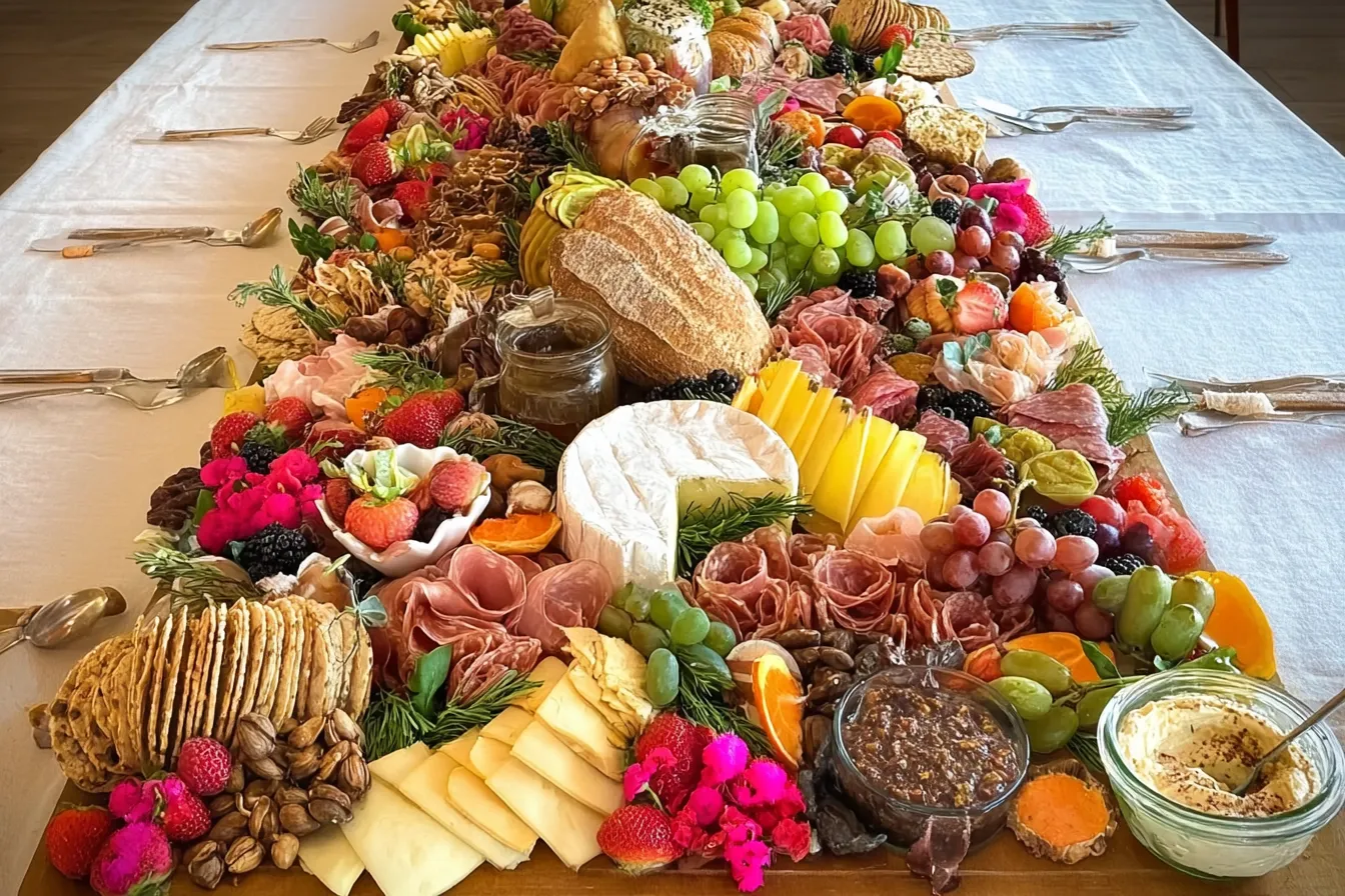 Stunning Christmas Party Buffet Board Ideas